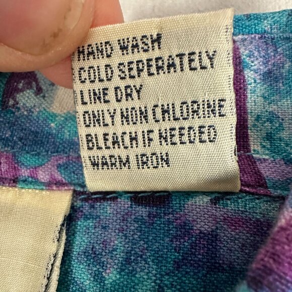 Van Heusen 417 Vintage Mens Authentic Sportswear Shirt Size L - Picture 5 of 5